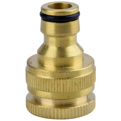 Prípojka na kohútik, 1/2"-3/4", mosadz, EXTOL PREMIUM