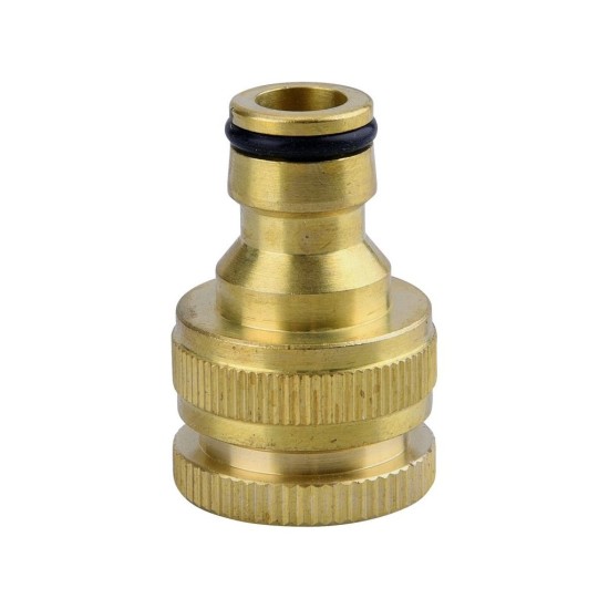 Prípojka na kohútik, 1/2"-3/4", mosadz, EXTOL PREMIUM