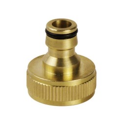 Prípojka na kohútik, 3/4", mosadz, EXTOL PREMIUM Prípojka na kohútik, 3/4", mosadz, EXTOL PREMIUM