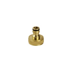 Prípojka na kohútik, 3/4", mosadz, EXTOL PREMIUM Prípojka na kohútik, 3/4", mosadz, EXTOL PREMIUM