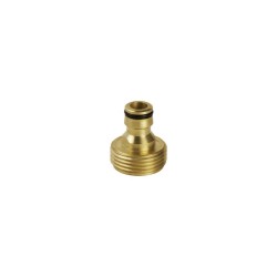 Adaptér s vonkajším závitom, 3/4", mosadz, EXTOL PREMIUM