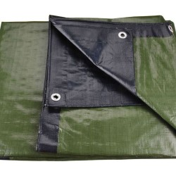 PE vodotesná extra pevná plachta 200g/m2, 4x5m, EXTOL PREMIUM