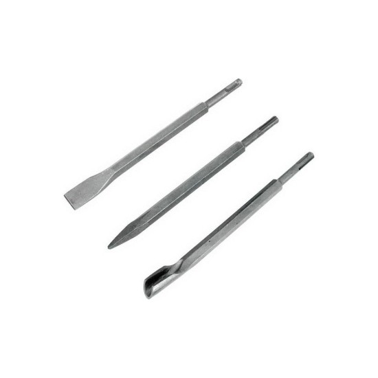 Sekáče SDS PLUS, sada 3ks, ploché 20x250mm, špicaté 250mm, drážkovanie 250mm, EXTOL CRAFT Sekáče SDS PLUS, sada 3ks, ploché 20x250mm, špicaté 250mm, drážkovanie 250mm, EXTOL CRAFT