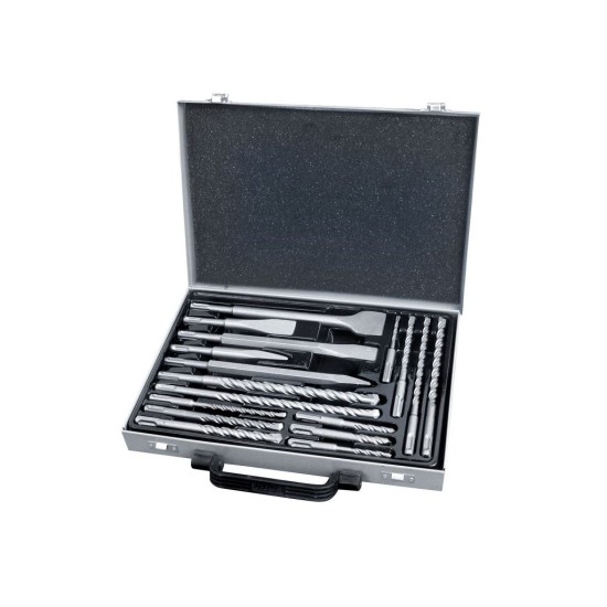 Vrtáky a sekáče SDS PLUS, sada 17ks, EXTOL CRAFT