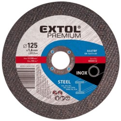 Rezací kotúč na oceľ, 150x1,6x22,2mm, EXTOL PREMIUM
