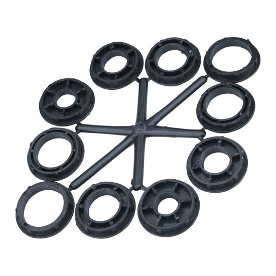 Kruhová kefa 150mm, vlnitý drôt S 0,3mm, otvor 32mm, th. 25 mm, adaptéry: 1/2, 3/4, 5/8, 1, 7/8 EXTOL CRAFT