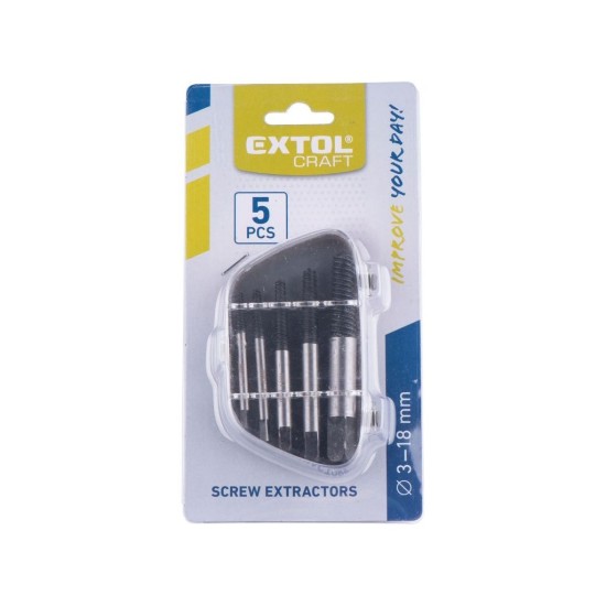 Ofsetový sťahovák skrutiek, sada 5ks pre skrutky M3-M18