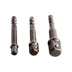 Vŕtacie adaptéry, 1/4"-3/8"-1/2" Vŕtacie adaptéry, 1/4"-3/8"-1/2"