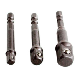 Vŕtacie adaptéry, 1/4"-3/8"-1/2"