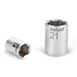 Nástrčný kľúč, 1/4', 5.5mm, L 25mm, 61CrV5, FORTUM Nástrčný kľúč, 1/4', 5.5mm, L 25mm, 61CrV5, FORTUM