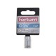 Nástrčný kľúč, 1/4', 10,0mm, L 25mm, 61CrV5, FORTUM Nástrčný kľúč, 1/4', 10,0mm, L 25mm, 61CrV5, FORTUM