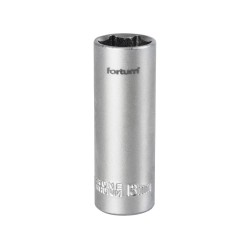 Predĺžený nástrčný kľúč, 1/4', 13mm, D 50mm, 61CrV5, FORTUM