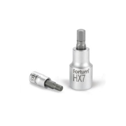 Imbusový kľúč, 1/2', HX6, L 55mm, CrV/S2, FORTUM Imbusový kľúč, 1/2', HX6, L 55mm, CrV/S2, FORTUM