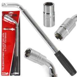 L teleskopický kľúč na matice kolies MAR-POL 17-19 mm L teleskopický kľúč na matice kolies MAR-POL 17-19 mm