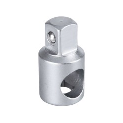 Adaptér, štvorcový nástrčný 3/8" - vonkajší 1/2", s odtrhovacím otvorom, 61CrV5, FORTUM