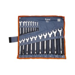 Ploché kľúče, sada 18ks, 6-30mm, CrV, EXTOL PREMIUM Ploché kľúče, sada 18ks, 6-30mm, CrV, EXTOL PREMIUM