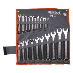 Ploché kľúče, sada 21ks, 6-32mm, CrV, EXTOL PREMIUM Ploché kľúče, sada 21ks, 6-32mm, CrV, EXTOL PREMIUM