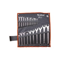 Ploché kľúče, sada 21ks, 6-32mm, CrV, EXTOL PREMIUM Ploché kľúče, sada 21ks, 6-32mm, CrV, EXTOL PREMIUM