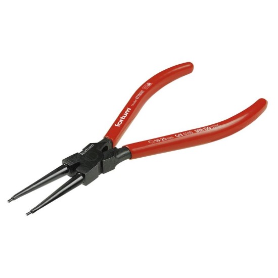 Seeger Priame kliešte vnútorné, 140mm, rozsah 10-25mm, 61CrV4, FORTUM