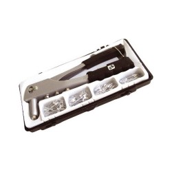 Nitovacie kliešte + sada nitov 60ks, pre trhacie nity 2.4-3.2-4.0-4.8mm z materiálu Al, EXTOL CRAFT