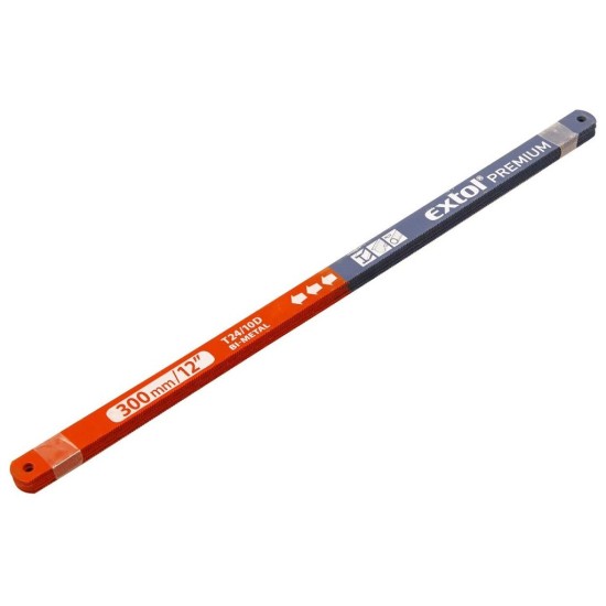 Pílový kotúč na kov, Bimetal, 300mm, T24/10D, 10ks, Bi-Metal, EXTOL PREMIUM
