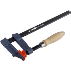 Svorka F - stolárska, 200x50mm, česká buková rukoväť, EXTOL PREMIUM