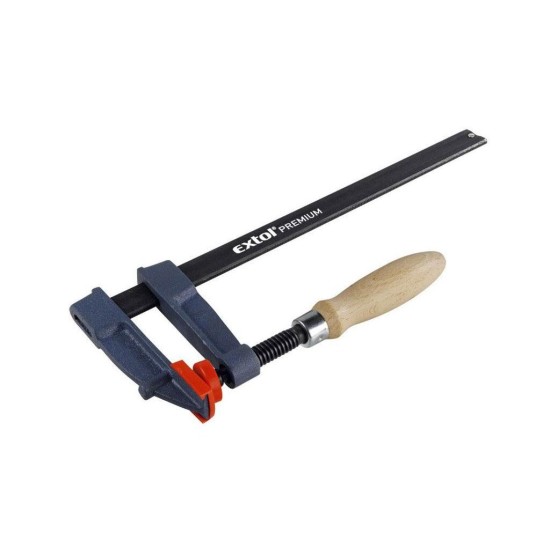 Svorka F - stolárska, 200x50mm, česká buková rukoväť, EXTOL PREMIUM Svorka F - stolárska, 200x50mm, česká buková rukoväť, EXTOL PREMIUM