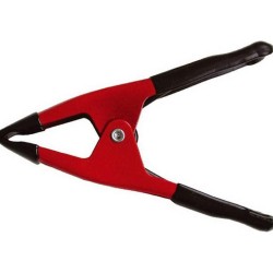 Izolovaná kovová svorka, 100 mm, pružinové čeľuste, EXTOL CRAFT Izolovaná kovová svorka, 100 mm, pružinové čeľuste, EXTOL CRAFT