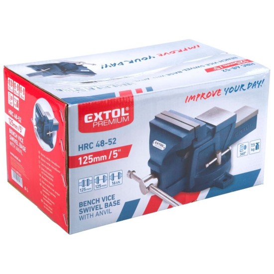 Otočný zverák, 125mm, EXTOL PREMIUM (8812623) Otočný zverák, 125mm, EXTOL PREMIUM (8812623)