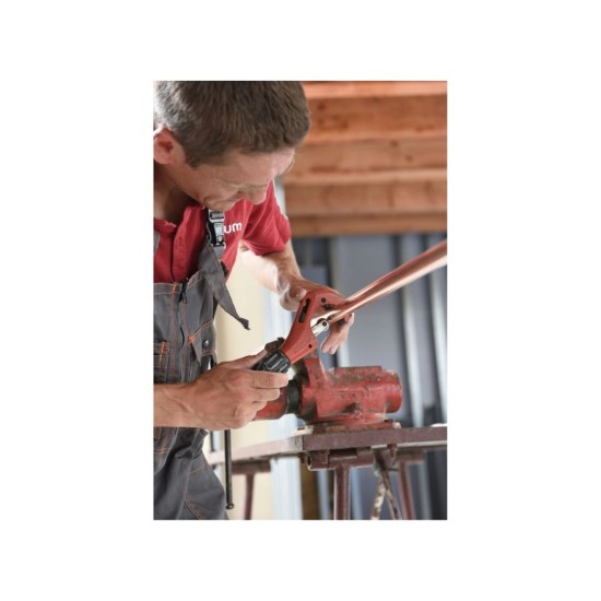 Rezačka rúrok s nástrojom na odstraňovanie výronkov, 3-42 mm, (1/8"-1 5/8"), HSS, EXTOL PREMIUM