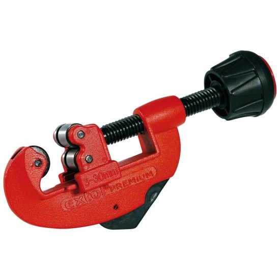 Rezačka rúrok s nástrojom na odihlovanie, Ø 3-30 mm, (Ø 1/8"-1 1/8"), HSS, EXTOL PREMIUM Rezačka rúrok s nástrojom na odihlovanie, Ø 3-30 mm, (Ø 1/8"-1 1/8"), HSS, EXTOL PREMIUM
