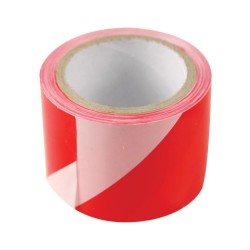 Výstražná páska červeno-biela, 75mm x 100m, PE, EXTOL CRAFT Výstražná páska červeno-biela, 75mm x 100m, PE, EXTOL CRAFT