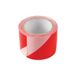 Výstražná páska červeno-biela, 75mm x 100m, PE, EXTOL CRAFT Výstražná páska červeno-biela, 75mm x 100m, PE, EXTOL CRAFT