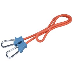 Gumová svorka s karabínami, 120cmx10mm, EXTOL PREMIUM