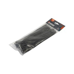 Drôtené pásky, 3.6x200mm, 100ks, čierna, NYLON, EXTOL PREMIUM Drôtené pásky, 3.6x200mm, 100ks, čierna, NYLON, EXTOL PREMIUM