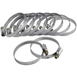 Hadicové spony, balenie 10 ks, 32-50 mm, pozinkované, EXTOL CRAFT Hadicové spony, balenie 10 ks, 32-50 mm, pozinkované, EXTOL CRAFT