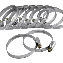 Hadicové spony, balenie 10 ks, 32-50 mm, pozinkované, EXTOL CRAFT