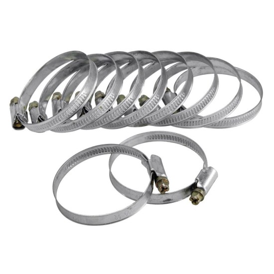 Hadicové spony, balenie 10 ks, 32-50 mm, pozinkované, EXTOL CRAFT Hadicové spony, balenie 10 ks, 32-50 mm, pozinkované, EXTOL CRAFT