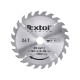 Pílový kotúč TCE s karbidovými kotúčmi, 160x2,0x20mm, 24T, šírka karbidového kotúča 2,8mm, EXTOL PREMIUM