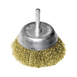 Nádoba na kefu, Ø 63 mm, vlnitý drôt S 0,3 mm, stopka 6 mm, EXTOL CRAFT Nádoba na kefu, Ø 63 mm, vlnitý drôt S 0,3 mm, stopka 6 mm, EXTOL CRAFT