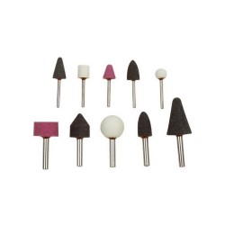 Rotačné brúsky, sada 10ks, stopka 3 a 6mm, EXTOL CRAFT Rotačné brúsky, sada 10ks, stopka 3 a 6mm, EXTOL CRAFT