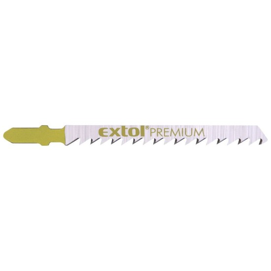 Pílové listy 5ks, 75x4.0mm, rýchly rez, HCS, EXTOL PREMIUM Pílové listy 5ks, 75x4.0mm, rýchly rez, HCS, EXTOL PREMIUM