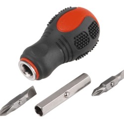 Skrutkovač 4v1, PH1, PH2, (-) 4, 5.5mm, CrV, EXTOL PREMIUM
