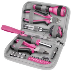 Sada náradia 23ks, ružová farba, EXTOL LADY
