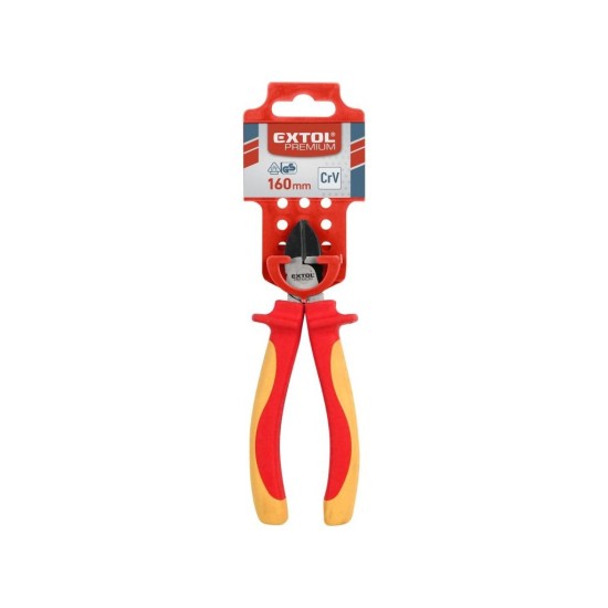 Bočné kliešte, 160mm, 1000V, VDE, CrV, EXTOL PREMIUM Bočné kliešte, 160mm, 1000V, VDE, CrV, EXTOL PREMIUM