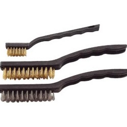 Oceľové kefy, sada 3ks, 180mm, 2x225mm, vlnitý drôt S 0,3mm a S 0,5mm, EXTOL CRAFT Oceľové kefy, sada 3ks, 180mm, 2x225mm, vlnitý drôt S 0,3mm a S 0,5mm, EXTOL CRAFT