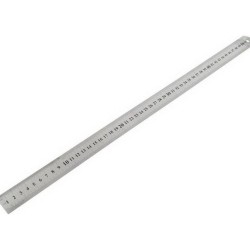 Oceľové pravítko z nehrdzavejúcej ocele, 50cm Oceľové pravítko z nehrdzavejúcej ocele, 50cm