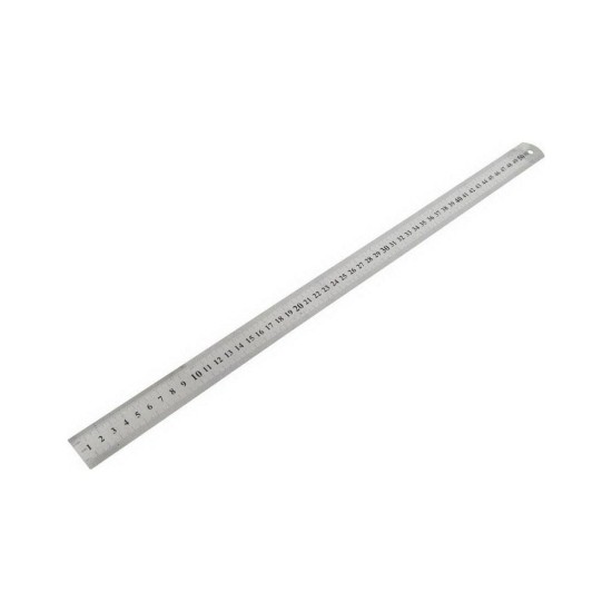 Oceľové pravítko z nehrdzavejúcej ocele, 50cm Oceľové pravítko z nehrdzavejúcej ocele, 50cm