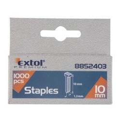 Klince, balenie 1000ks, 10mm, 2,0x0,52x1,2mm, EXTOL PREMIUM