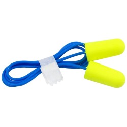 Mäkké špunty do uší EAR s bezpečnosťou. vlákno, veľmi mäkká PU pena